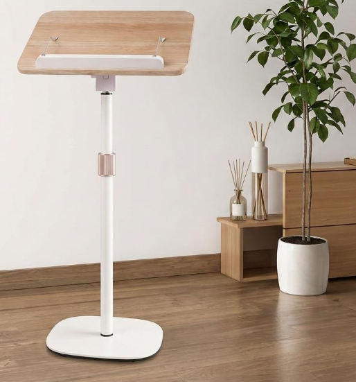 Adjustable Wooden Lectern Podium