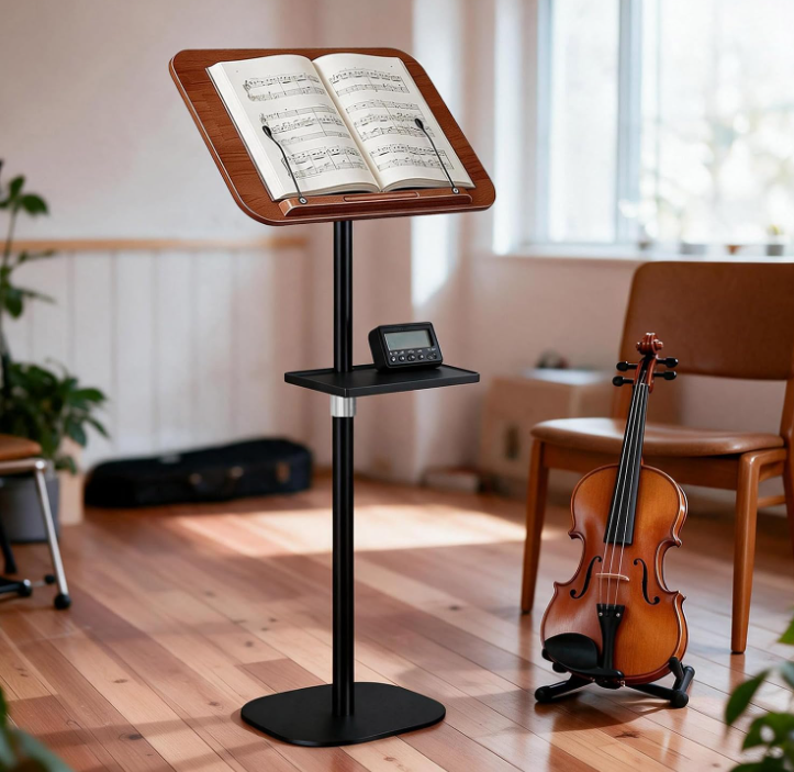 Height Adjustable Floor Reading Stand