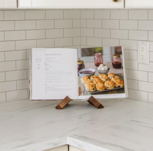 Wooden Recipe Book Holder