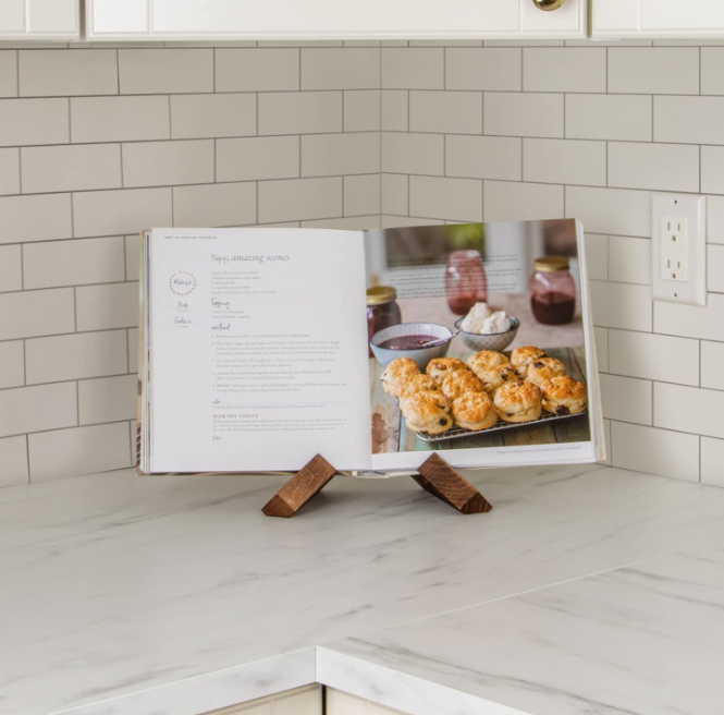 Wooden Recipe Book Holder