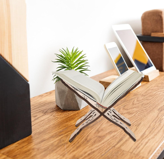 Wooden Religious Book Stand