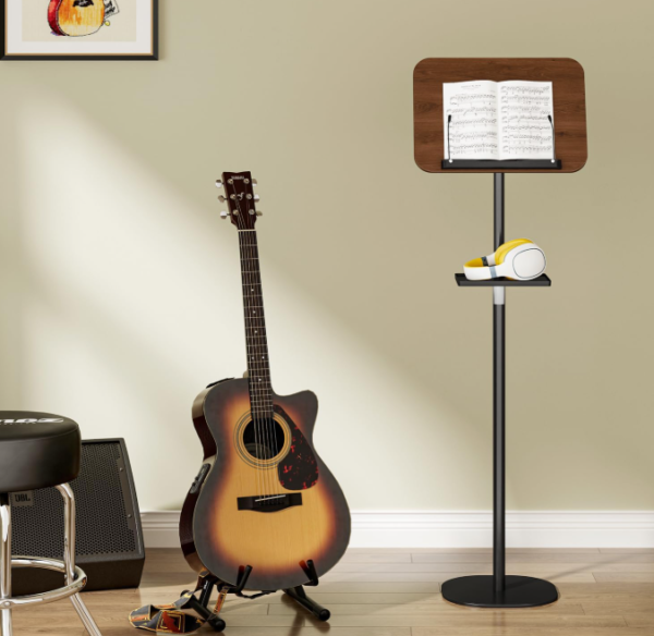 Adjustable Floor Standing Book Stand