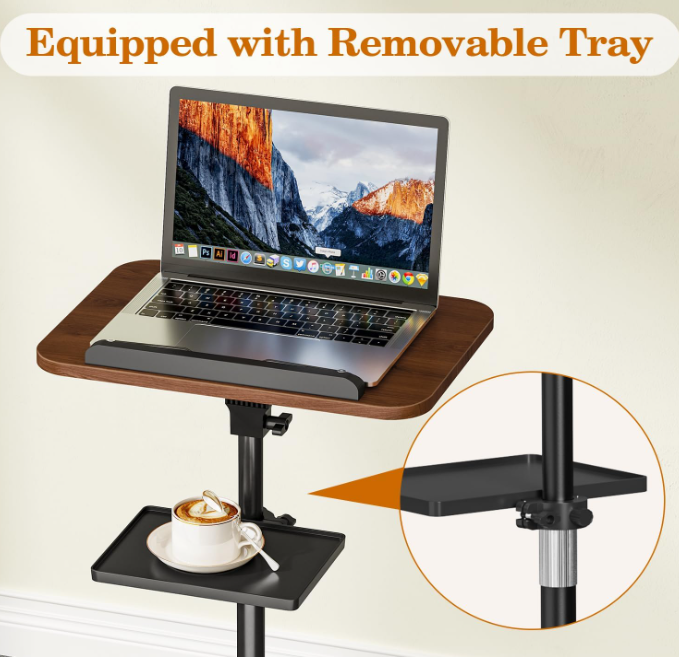 Adjustable Floor Standing Book Stand Image 2